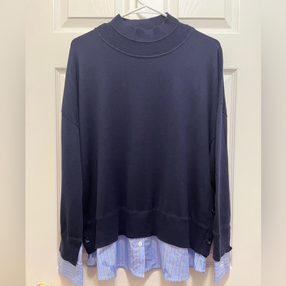 Talbots XL Mock Neck Sweater